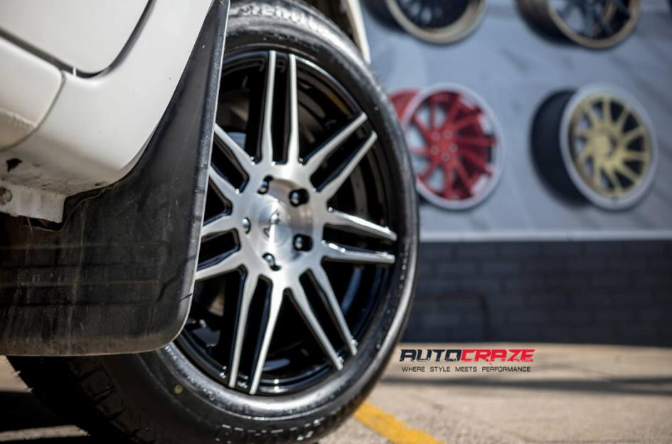 TOYOTA HILUX 2WD (2005 ONWARDS) TRENTO GLOSS BLACK MACHINED FACE
